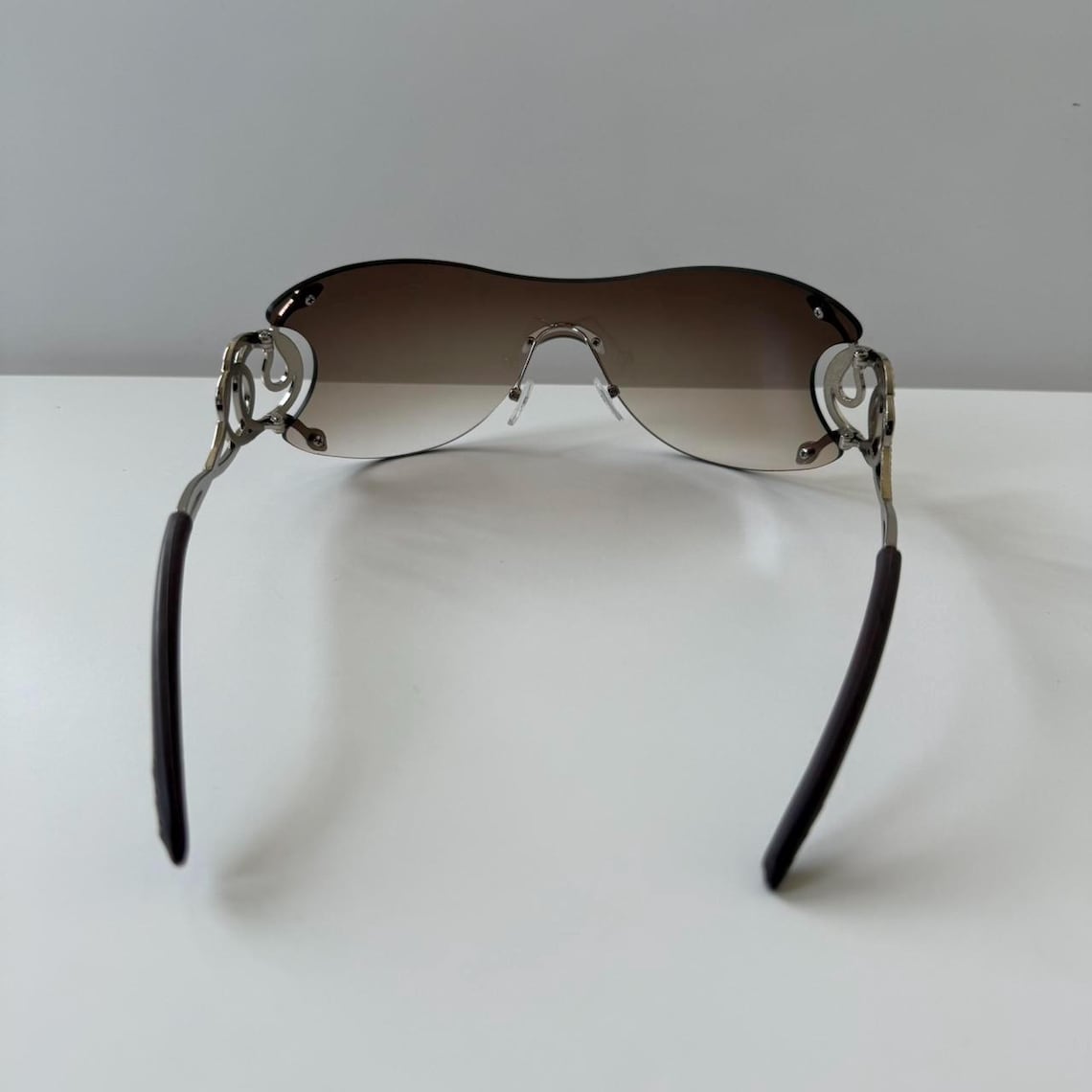 Y2K SUNGLASSES | Y2k 2000s Vintage Style Brown Shades Oversized ...