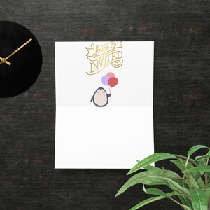 Cartão de boas-vindas romântico para casamento ou noivado – Arco floral com noivos – Cartão de felicitações impresso