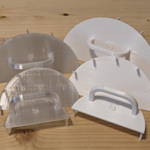 Cake Ruffle Guide: Arc Tool for 3, 4, 5, 6, 7, 8, 9, 10 Inch Cakes - Custom Sizes Available