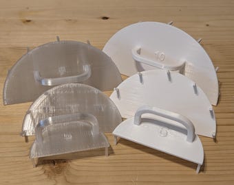 Cake Ruffle Guide: Arc Tool for 3, 4, 5, 6, 7, 8, 9, 10 Inch Cakes - Custom Sizes Available