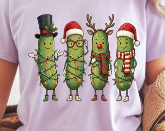 Pepinillo navideño divertido PNG SVG / Pepinillo navideño / Diseño de sublimación de pepinillo / Descarga digital de pepinillo