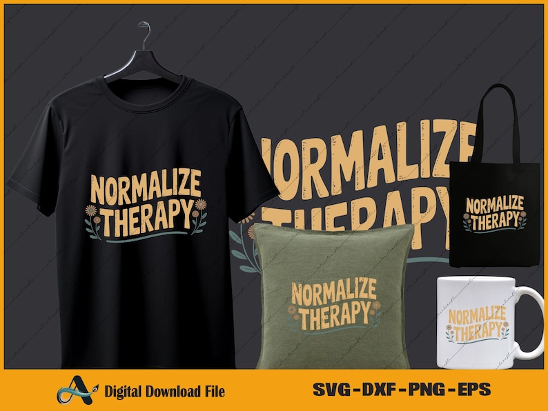 Normalize Therapy PNG SVG | Mental Health Awareness , Psychology ...