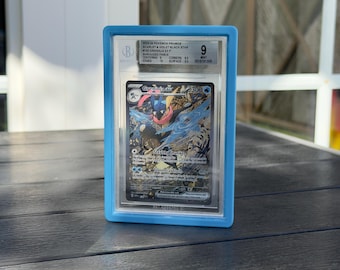 Slab sleeve for PSA, CGC, BGS etc. | Protective case & display frame for graded cards | Color selection