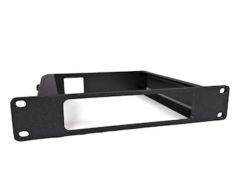 1U 10-inch Rack Mount for UniFi USW-Lite-16-PoE | PETG Mount with Brass Inserts | 10-inch Rack Mount | Customizable