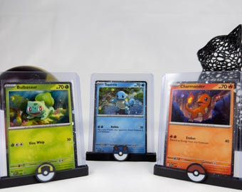 Poké Ball-themed trading card holders | Card holders | Card stands | TCG card holders | Toploaders, sleeves, magnetic cases & PSA/Beckett/CGC