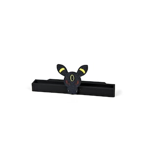 Sammelkartenhalter im Evoli Design | Kartenhalter | Tcg-Kartenhalter | Eeveelutions | Toploader | Magnet Case & PSA/Beckett/CGC/AOG Umbreon (Nachtara)