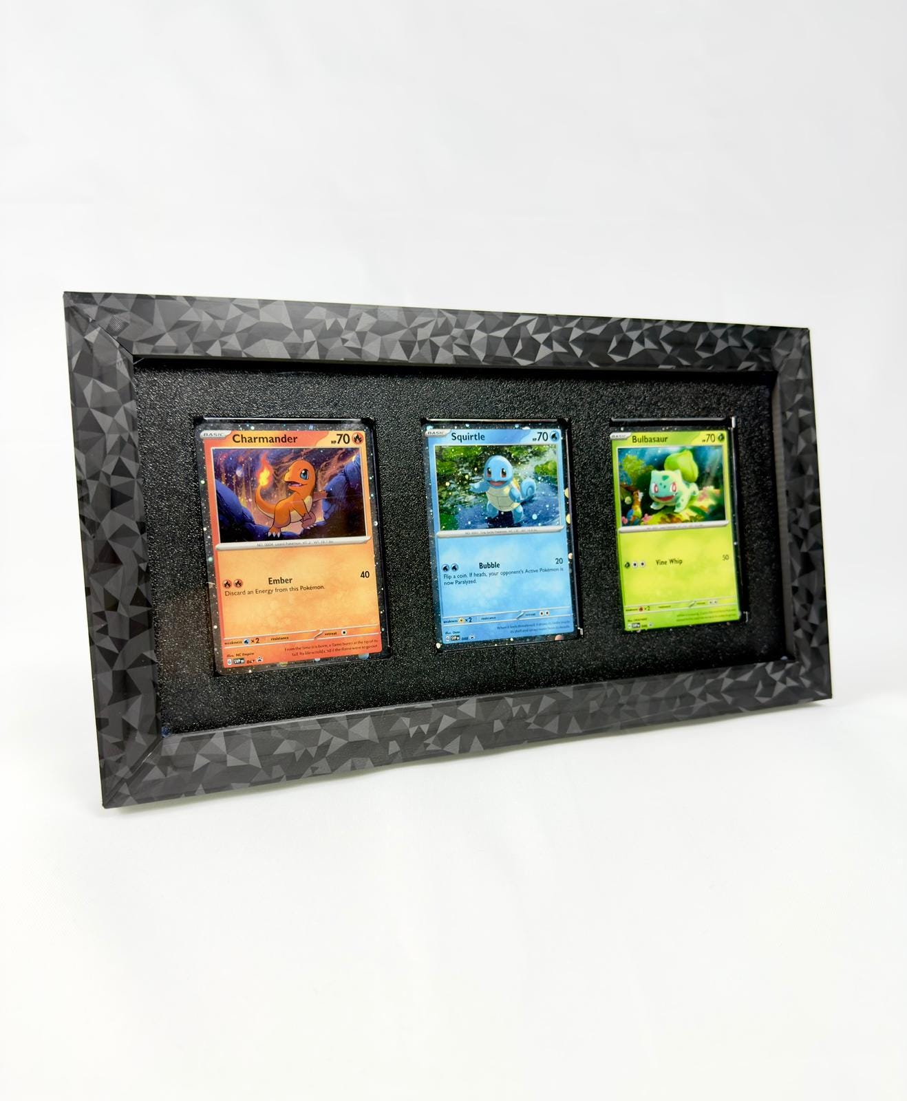 6 Pezzi Carte Cornici Acriliche Magnetiche 35PT con 6 Supporti, Impermeabile, UV Protettivo, Trasparente Magnetic Trading Card Holder per Schede del Gioco, Carte Sportive, Carte da Collezione