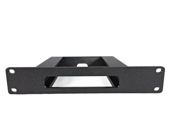 1U - 10-inch Rack Mount compatible with Ubiquiti Cloud Gateway Max | UCG Max | PETG Mount with Brass Inserts | 10-inch Rack Mount