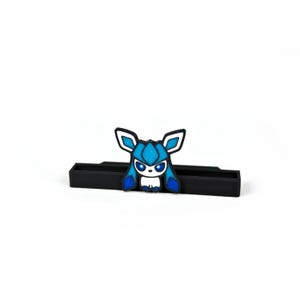 Sammelkartenhalter im Evoli Design | Kartenhalter | Tcg-Kartenhalter | Eeveelutions | Toploader | Magnet Case & PSA/Beckett/CGC/AOG Glaceon (Glaziola)