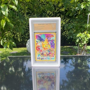 Custodia per lastre per PSA, CGC, BGS ecc. | Custodia protettiva e cornice per esposizione per carte classificate | molti colori | 2 varianti