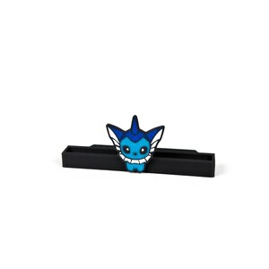 Sammelkartenhalter im Evoli Design | Kartenhalter | Tcg-Kartenhalter | Eeveelutions | Toploader | Magnet Case & PSA/Beckett/CGC/AOG Vaporeon (Aquana)
