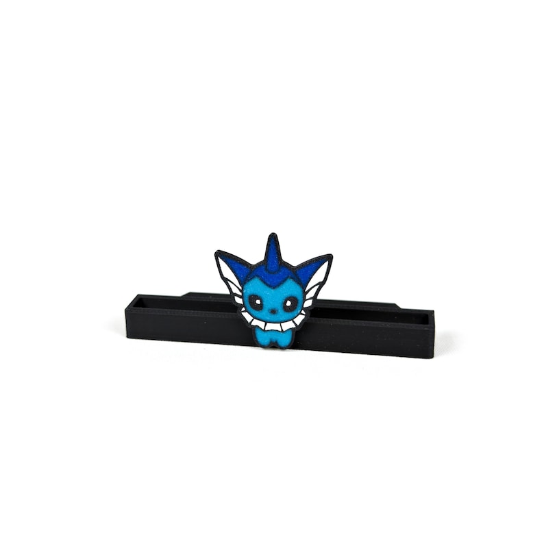 Sammelkartenhalter im Evoli Design | Kartenhalter | Tcg-Kartenhalter | Eeveelutions | Toploader | Magnet Case & PSA/Beckett/CGC/AOG Vaporeon (Aquana)