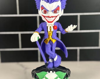 Joker Figurine | Joker Bust | 3D Printed Comic Inspired Collectible | Statue Decorations