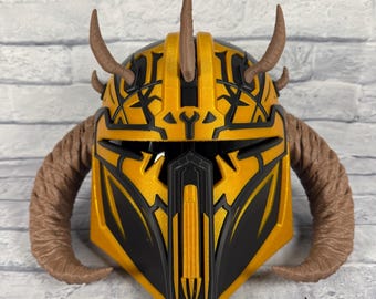 Mandalorian Inspired Savage Opress | Cosplaying Helmet