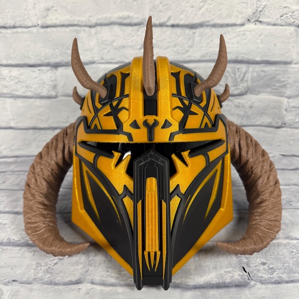Mandalorian Inspired Savage Opress | Cosplaying Helmet