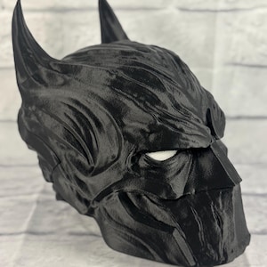 Bat Knight Inspired Mask | Deathknight | Dark Knight | Cosplaying Helmet