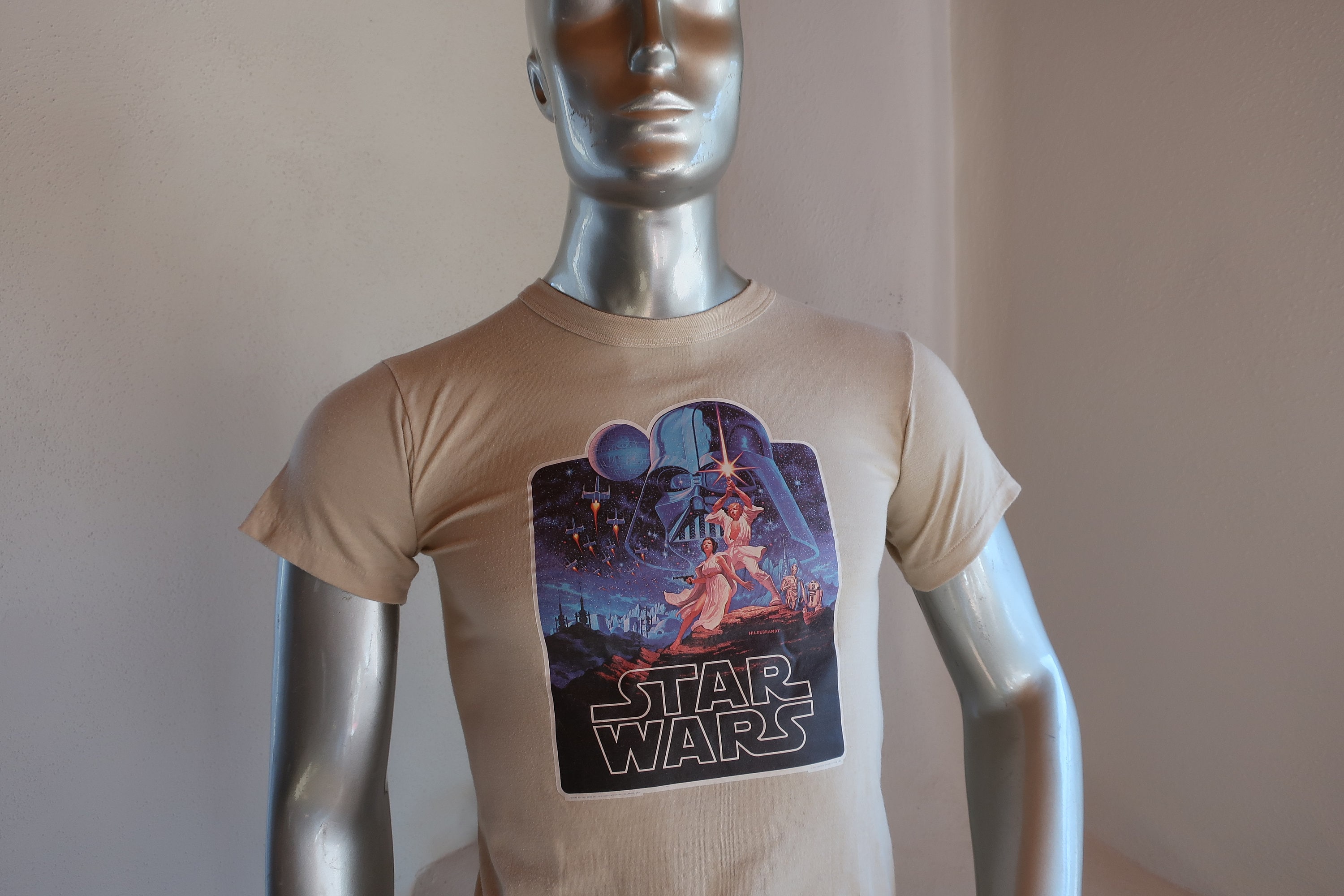 Vintage 1970's Star Wars T-shirt - Actual Vintage 1977 Star Vintage 1970's Star Wars T-shirt - Actual Vintage 1977 Star
