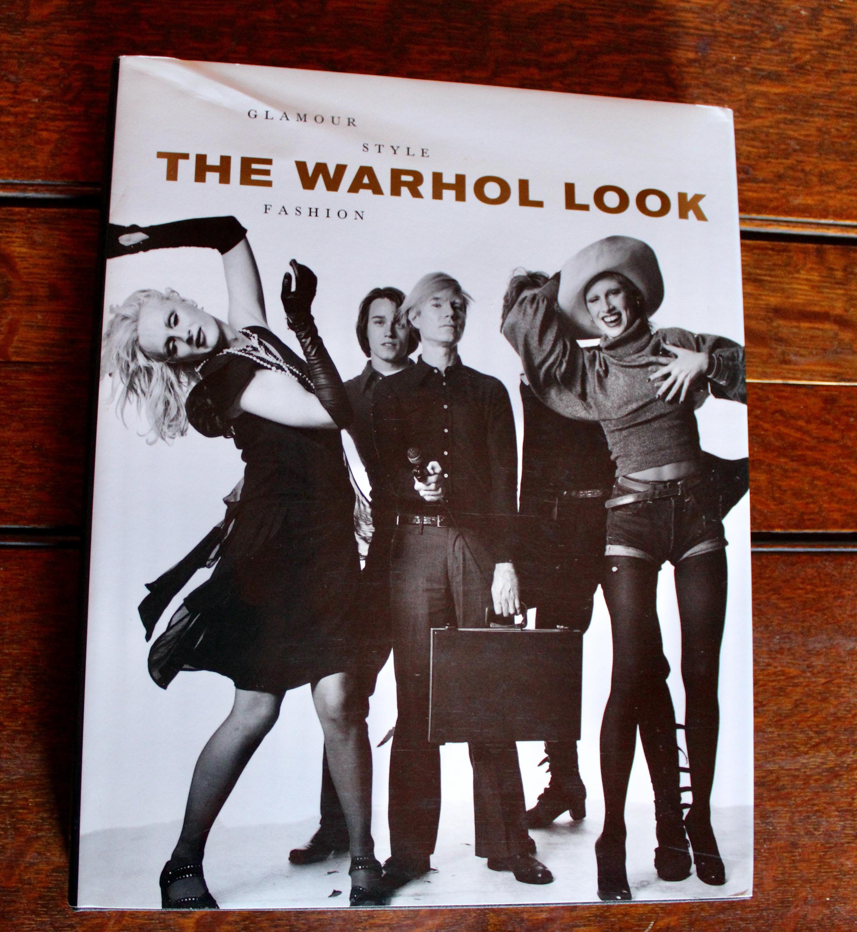 The Warhol Look Vintage Book Hardcover With Dust Jacket - Coffee