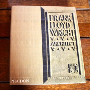 Frank lllloyd Wright Architekt von Robert McCarter - Hardcover mit DJ- Big Frank lllloyd Wright Architektur Design Buch ISBN 0-7148-3148-4