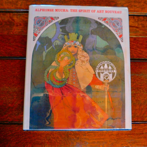 Alphonse Mucha: The Spirit of Art Nouveau - Big Beautiful Alphonse Mucha Coffee Table Art Book - Art Nouveau Book Hardcover