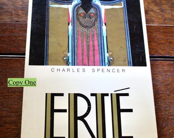 Erte' de Charles Spencer Livre d'art à couverture souple Erte 1981 ISBN 0-517-543915
