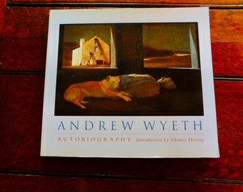 Andrew Wyeth Autobiography with Introduction by Thomas Hoving and commentaries by Andrew Wyeth - Wyeth Coffee Table Art Book