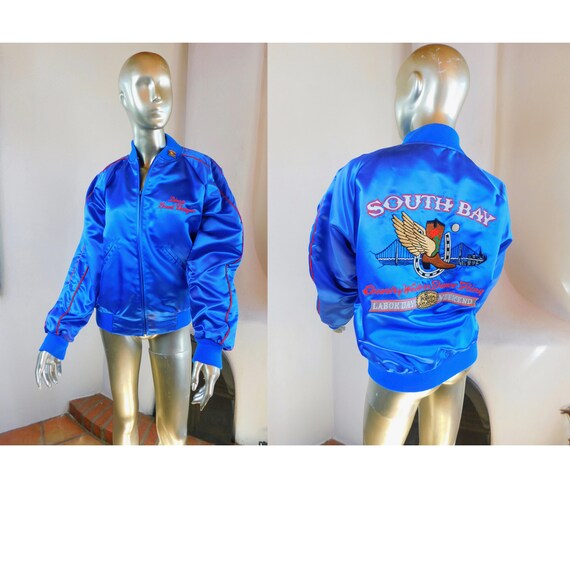Sweet Vintage Satin Jacket - Vintage 1990 Embroide