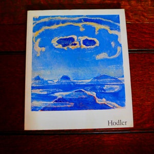 Ferdinand Hodler by Peter Selz Softcover Art Paintings Book 1972 - First Edition Coffee Table Art Book - Hodler Paintings - F Holder