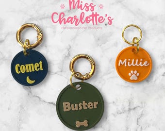 Personalized Dog/Cat  Tags - 3D printed