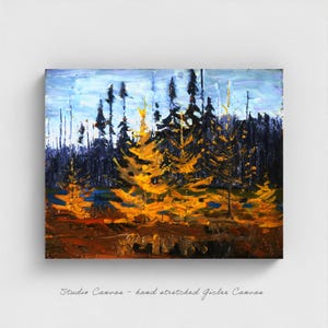 Tom thomson, Tamaracks, Fall 1914   | Canadian Group of Seven | Algonquin Park Artists