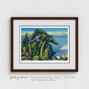 Arthur Lismer, Vancouver Island,  Active Straight 1953 | Canadian Group of Seven, Premium Materials, Limited Edition Giclee Canvas