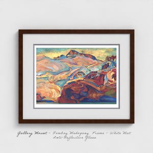 Fredrick Varley, Early Morning, Sphinx Mountain 1928 | Canadian Group of Seven, Premium Materials, Limited Edition Giclee Canvas