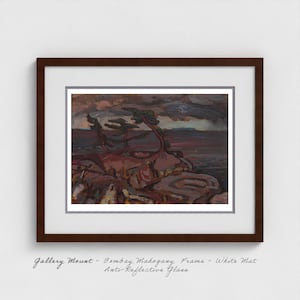 Fredrick Varley, Rain Squall - Georgian Bay 1920 | Canadian Group of Seven, Premium Materials, Limited Edition Giclee Canvas