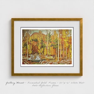AJ Casson, Autumn Decoration 1980 | Canadian Group of Seven, Premium Materials, Limited Edition Giclee Canvas