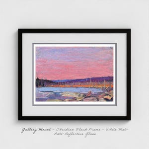 Tom Thomson, a Northern Lake  | Gallery Grade Giclee Canvas, Float Frame Canvas, Stretched Canvas and Poster Print