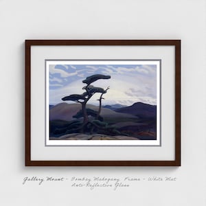 Franklin Carmichael, Old Pine, Grace Lake | Canadian Group of Seven, Premium Materials, Limited Edition Giclee Canvas