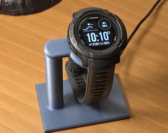 Garmin Watch Charging Stand | Multiple Charging Cable Placements