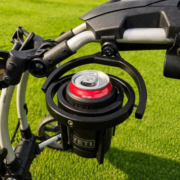 Rovic Gryo Cup Holder | Disc Golf Push Cart