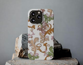 Botanical Baroque iPhone Case | Ornate Floral Design