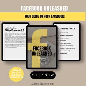 Facebook Marketing Guide: PLR MRR Resell Rights (Digital Download)