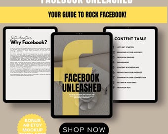 Guía de marketing de Facebook: Derechos de reventa PLR MRR (Descarga digital)