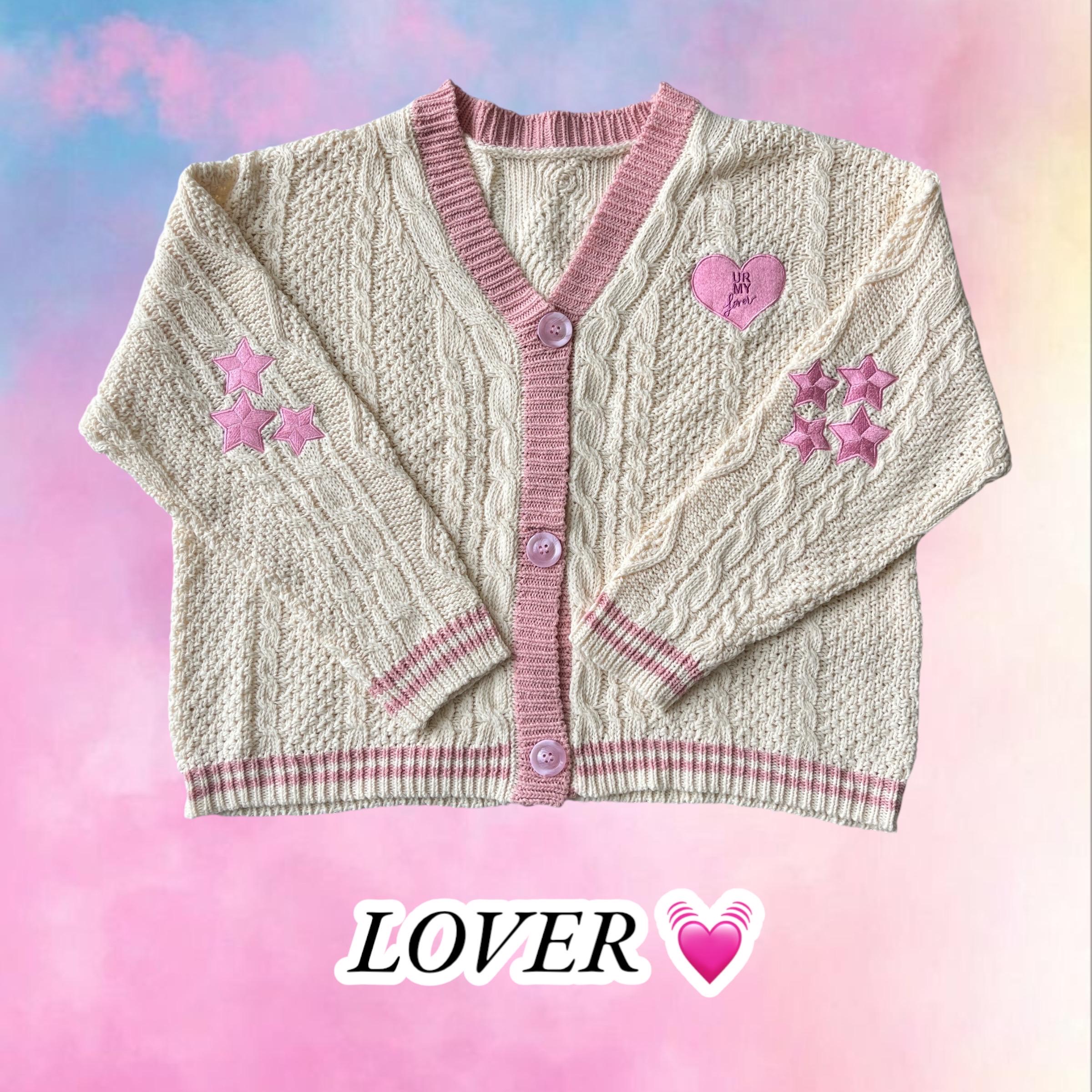 【日本未発売】Taylor Swift Lover カーディガン XS/S 日本未発売】Taylor Swift Lover カーディガン XS/S
