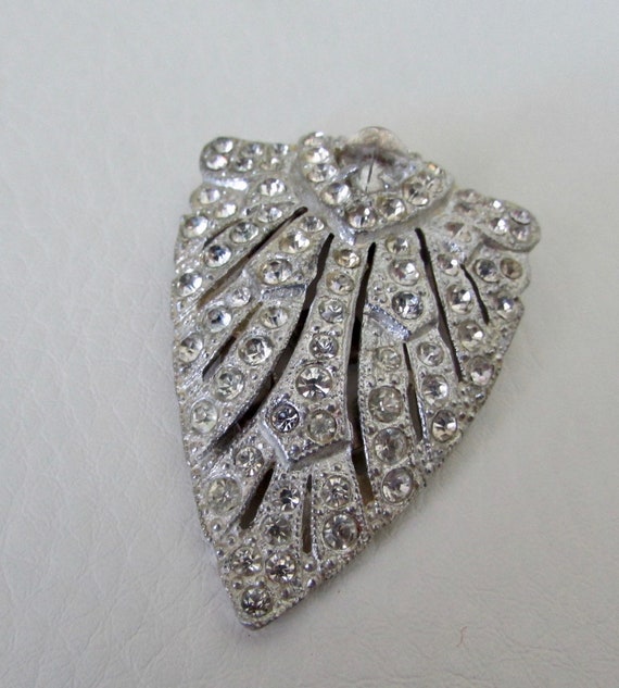 Antique Art Deco 1930's dress clip