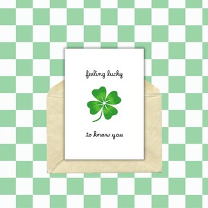 Biglietto stampabile, PDF scaricabile, Amicizia, Anniversario, Famiglia, Sorella/Fratello, Cugino, Zio/Zia, Nonno/Nonna, Festa di San Patrizio, Irlandese