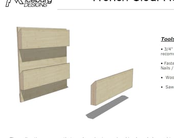 French Cleat Wall Plans - V2