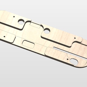 Table Saw Zero Clearance Insert - Harvey Alpha - 2D CAD FILES