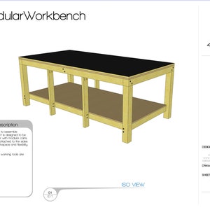 Easy DIY Workbench Plans