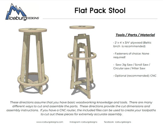 Woodworking Project Kit Bundle - Build Your Own Step Stool,   Official Store