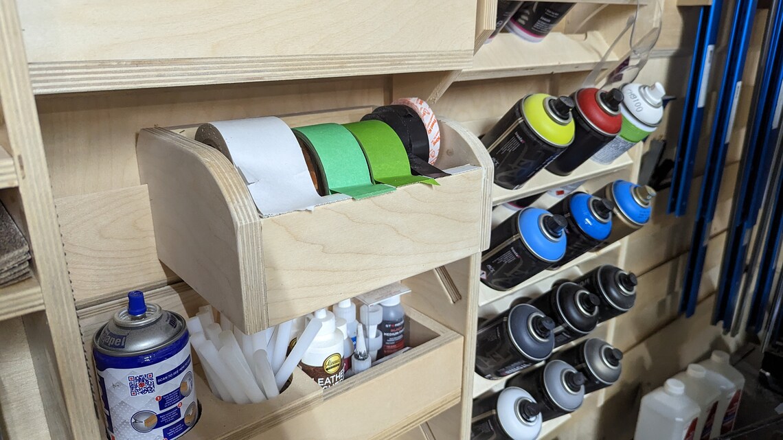 French Cleat Tape Dispenser Plans Etsy