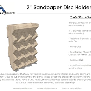 2&quot; Sanding Disc Holder Plans